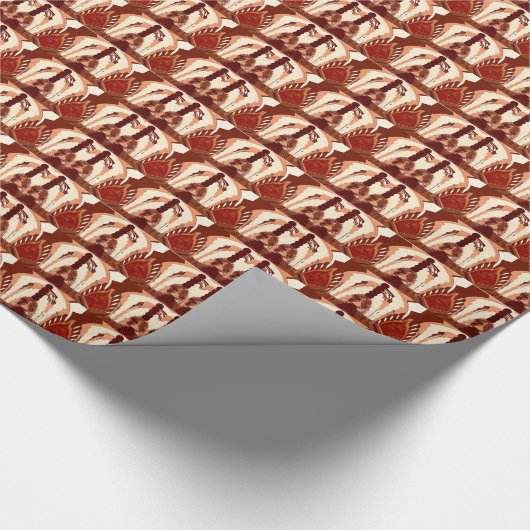 Chocoladehemel Cadeaupapier (Hoek)