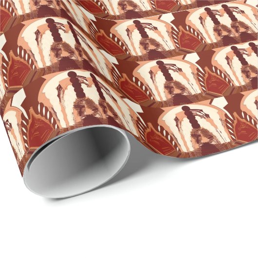 Chocoladehemel Cadeaupapier (Rol Hoek)