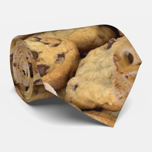 chocoladekoekje stropdas (Opgerold)