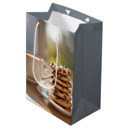 Chocoladekoekjes en koffie medium cadeauzakje
