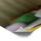 Chocoladekoekjes met ijsgang en sproinkles, poster (Hoek)