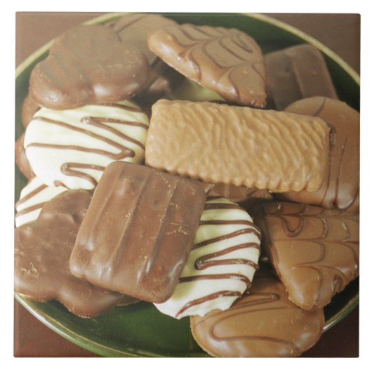 Chocoladekoekjes Tegeltje (Voorkant)