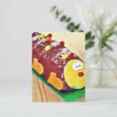 Chocoladekoekjes voor kinderen in de vorm van een briefkaart (Staand voorkant)