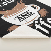 Chocoladekoffie |Chocolade Lover Sherpa Deken (3/4)