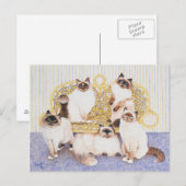 Chocoladekreams Briefkaart (Voorkant / Achterkant)