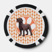 chocoladelab poker chips (Achterkant)