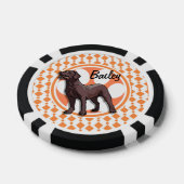 chocoladelab poker chips (Enkel)