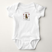 chocoladelab romper (Voorkant)