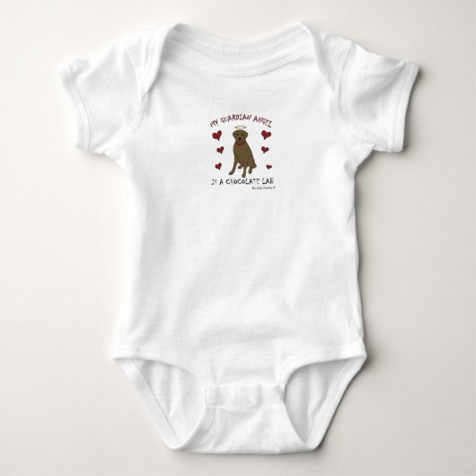 chocoladelab romper (Voorkant)