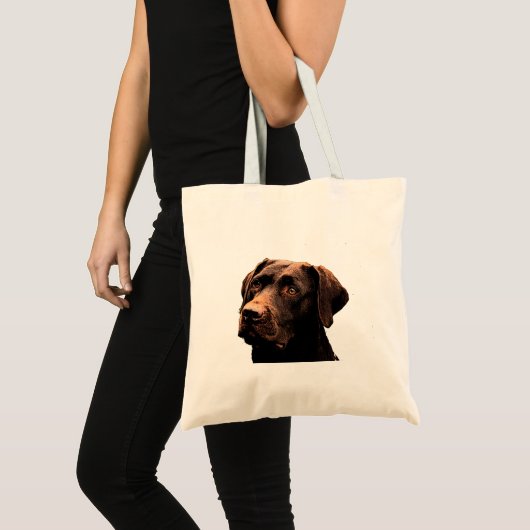 chocoladelab tote bag (Voorkant (product))