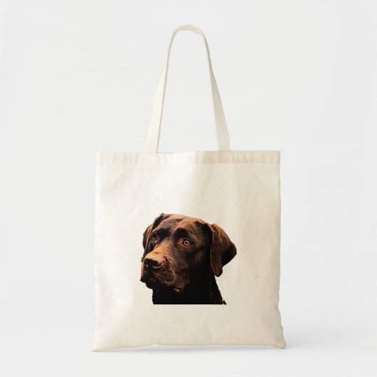 chocoladelab tote bag (Voorkant)