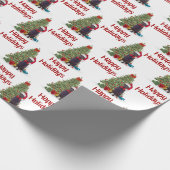 Chocoladelaboratorium Prettige feestdagen Cadeaupapier (Hoek)