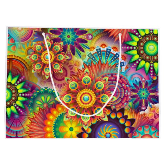 chocoladelabrador cartoon groot cadeauzakje (Achterkant)