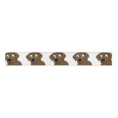 chocoladelabrador cartoon grosgrain lint (Voorkant)