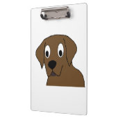 chocoladelabrador cartoon klembord (Links)