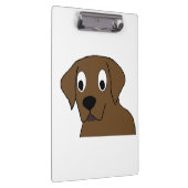 chocoladelabrador cartoon klembord (Rechts)