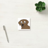 chocoladelabrador cartoon post-it® notes (Kantoor)