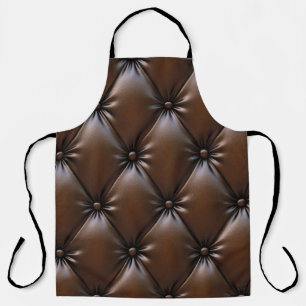 Chocoladeleer: Luxe Stof Textuur Schort