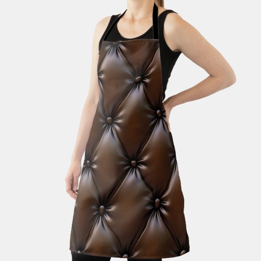 Chocoladeleer: Luxe Stof Textuur Schort (Insitu)