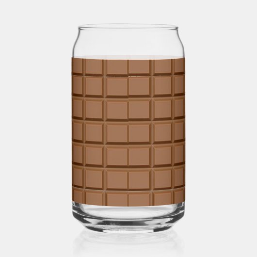 Chocoladeliefhebber Blikvorm Glas (Rechts)