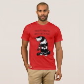 Chocoladeliefhebber Funny Cat T-shirt (Voorkant volledig)