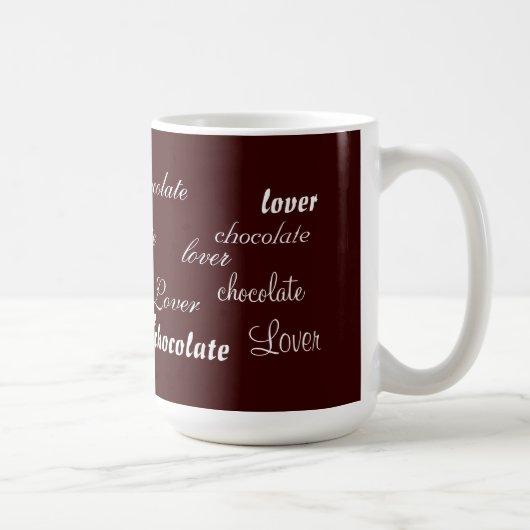 Chocoladeliefhebber Koffiemok (Rechts)