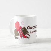 Chocoladeliefhebber Koffiemok (Voorkant links)