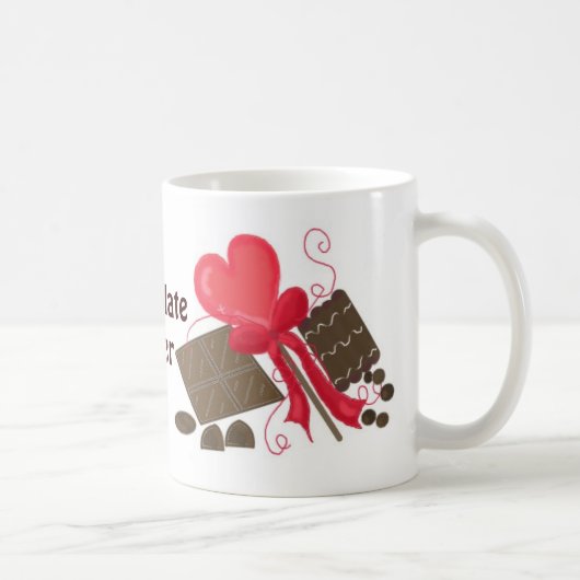 Chocoladeliefhebber Koffiemok (Rechts)
