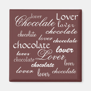 Chocoladeliefhebber Magneet