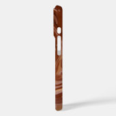 Chocoladeliefhebber Monogram Naam Case-Mate iPhone Case (Achterkant / Links)