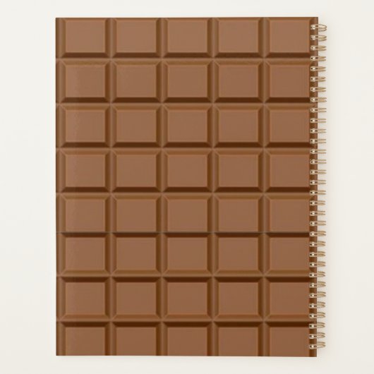 Chocoladeliefhebber Planner (Achterkant)