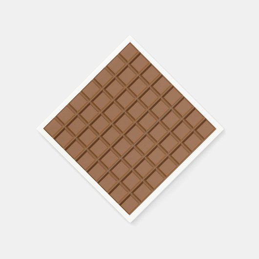 Chocoladeliefhebber Servet (Hoek)