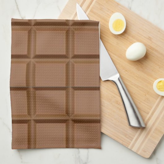 Chocoladeliefhebber Theedoek (Quarter Fold)