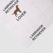 chocoladeliefhebber tissuepapier (Detail)