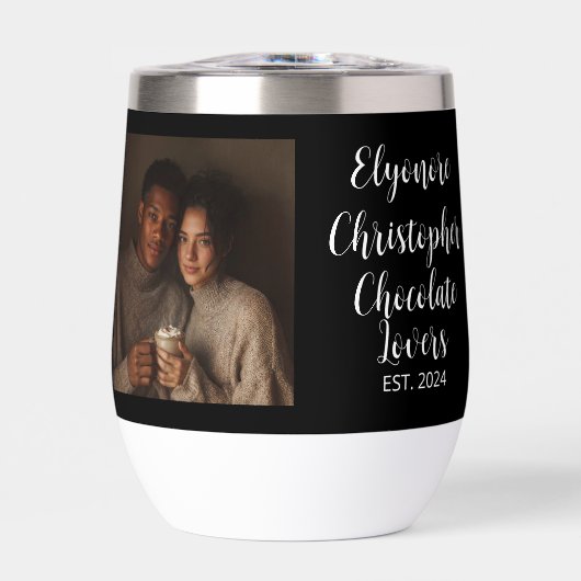 Chocoladeliefhebbers Gepersonaliseerde Namen Gesti (Voorkant)