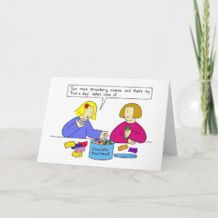 Chocoladeliefhebbers, Snoep en snoep. Kaart