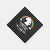 Chocolademaker Fabulous Magical Unicorns Leuk Servet (Hoek)