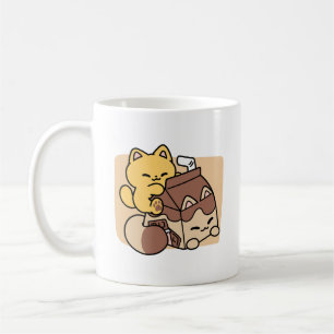 Chocolademelk nippen aan gelukzaligheid – Kawaii k Koffiemok