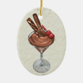 Chocolademousse - SRF Keramisch Ornament (Voorkant)