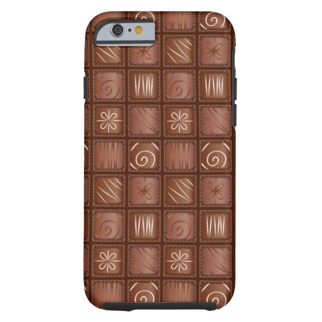 Chocoladepatroon Case-Mate iPhone Case (Achterkant)