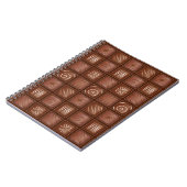 Chocoladepatroon Notitieboek (Linkerzijde)