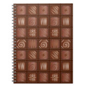Chocoladepatroon Notitieboek (Voorkant)