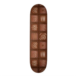Chocoladepatroon Skateboard