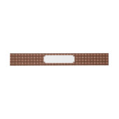 Chocoladepatroon Uitnodigingen Wikkel (Vlak)