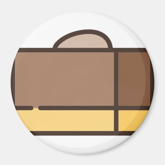 chocoladepot magneet (Voorkant)