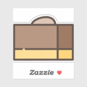chocoladepot sticker (Vel)
