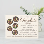 Chocoladeproeverij Mendiants Chocolade maken Evene Kaart (Staand voorkant)