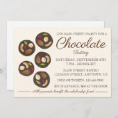 Chocoladeproeverij Mendiants Chocolade maken Evene Kaart (Voorkant / Achterkant)