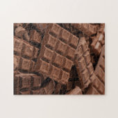 Chocoladepuzzel Legpuzzel (Horizontaal)