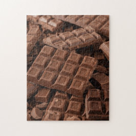 Chocoladepuzzel Legpuzzel